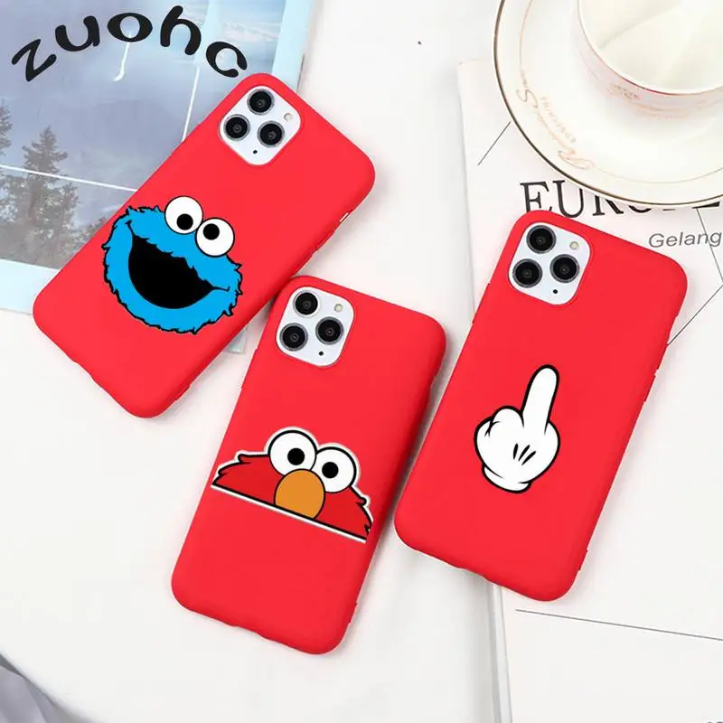 Cute and cool Phone Case red Color for iPhone 11 Pro Max XR X XS Soft Luxury Case for iPhone 6 7 8 Plus Cover
Cute and cool Phone Case red Color for iPhone 11 Pro Max XR X XS Soft Luxury Case for iPhone 6 7 8 Plus Cover