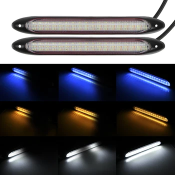 2Pcs Universal Car Turn Signal DRL Light Scan Waterproof Sequential Flow Lamp Car LED Auto Daytime Running Light Car-styling
2Pcs Universal Car Turn Signal DRL Light Scan Waterproof Sequential Flow Lamp Car LED Auto Daytime Running Light Car-styling