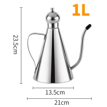 NEW Olive Oil Vinegar Dispenser Jar Stainless Steel Seasoning Pot Container Kitchen Storage Bottles
NEW Olive Oil Vinegar Dispenser Jar Stainless Steel Seasoning Pot Container Kitchen Storage Bottles