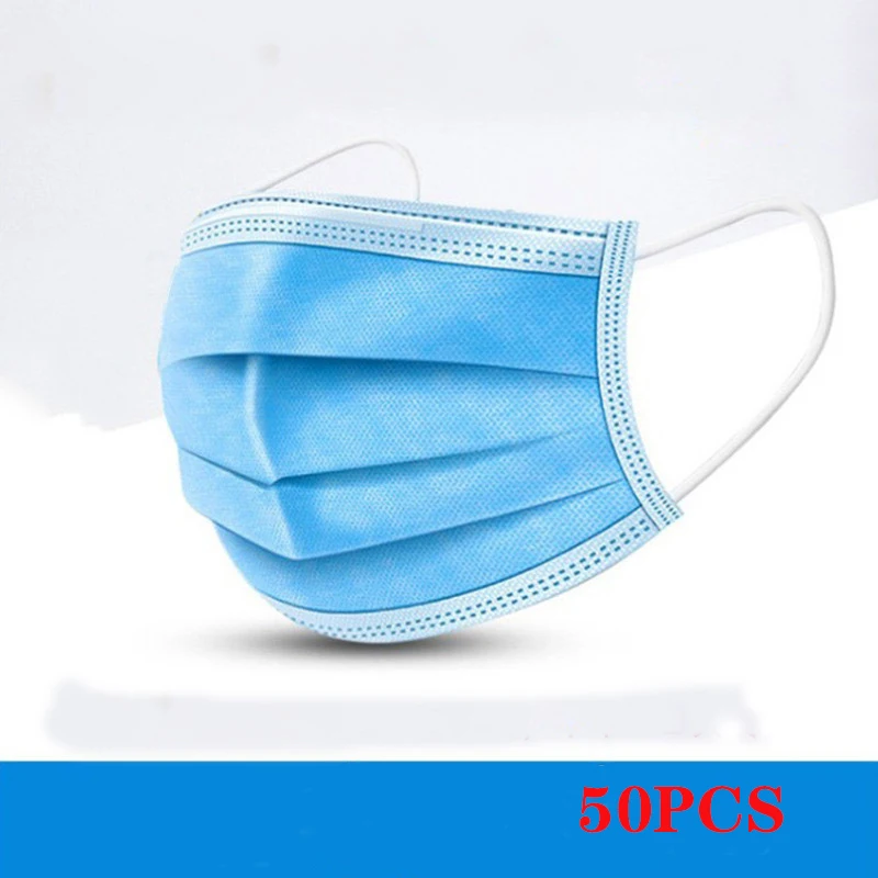 50pcs Anti-Dust Dustproof Disposable Earloop Face Mouth Masks Facial Protective Cover Masks Face Mask Flu Protective Mask
50pcs Anti-Dust Dustproof Disposable Earloop Face Mouth Masks Facial Protective Cover Masks Face Mask Flu Protective Mask