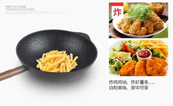 Maifan stone wok deepened non-stick pan frying pan thickened smoke-free cooking pot induction cooker universal South Korea 2
Maifan stone wok deepened non-stick pan frying pan thickened smoke-free cooking pot induction cooker universal South Korea 2