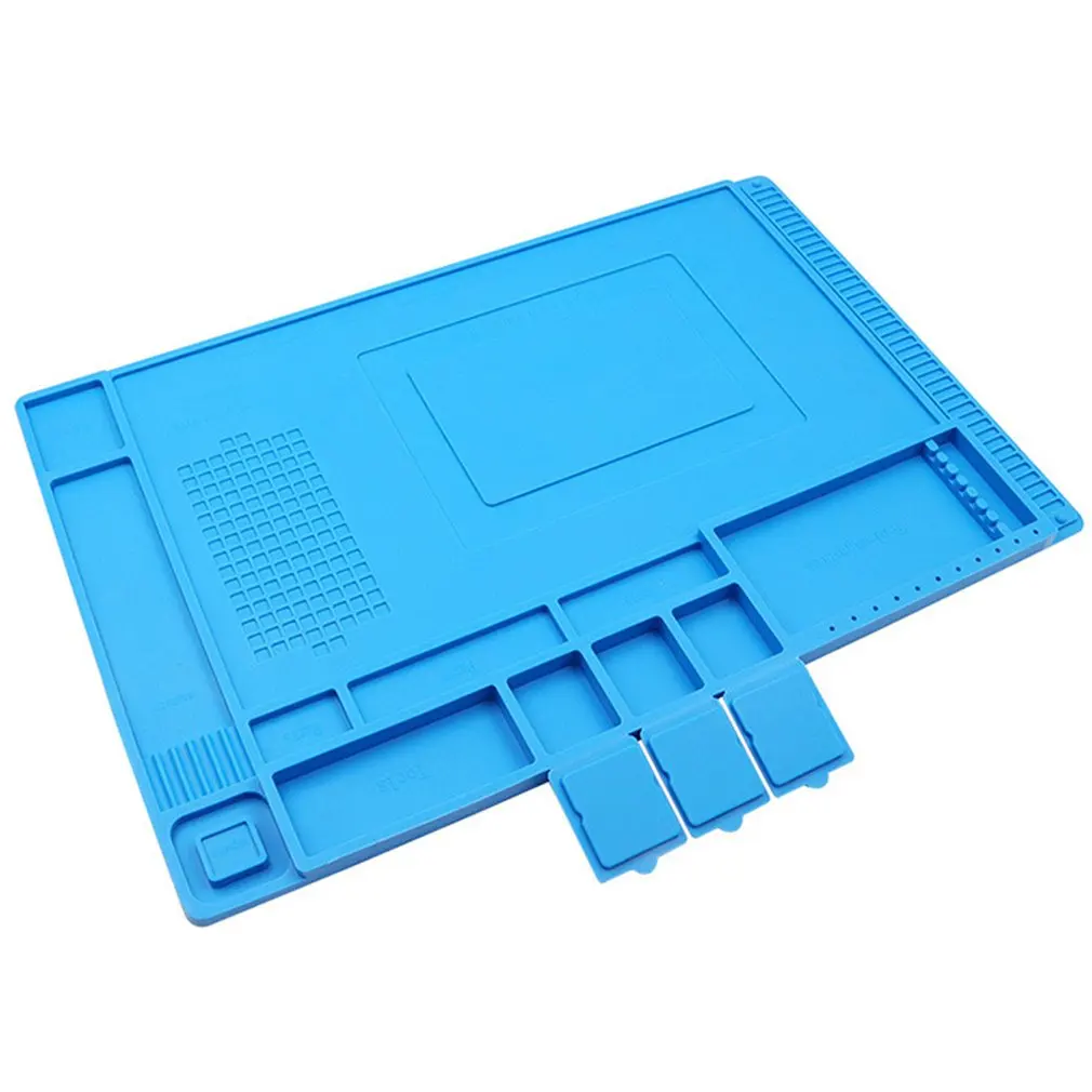 Heat Insulation Working Mat Magnetic BGA Insulator Platform Non-Slip Non-static Phone Computer Circuit Board Repair Mat
Heat Insulation Working Mat Magnetic BGA Insulator Platform Non-Slip Non-static Phone Computer Circuit Board Repair Mat