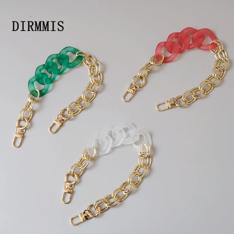New Fashion Woman Handbag Accessory Part Candy Chain Detachable Replacement White Red Green Strap Women Resin Shoulder DIY Chain
New Fashion Woman Handbag Accessory Part Candy Chain Detachable Replacement White Red Green Strap Women Resin Shoulder DIY Chain