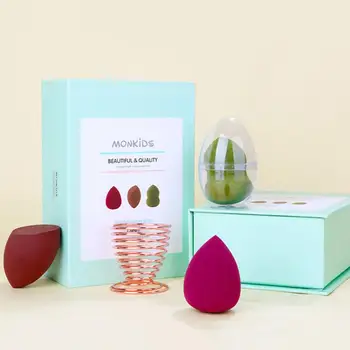 3pcs Women's Makeup Puff Set Wet And Dry Use Smooth Powder Puff Different Shape Sponge Beauty Tools With Metal Frame TSLM1
3pcs Women's Makeup Puff Set Wet And Dry Use Smooth Powder Puff Different Shape Sponge Beauty Tools With Metal Frame TSLM1