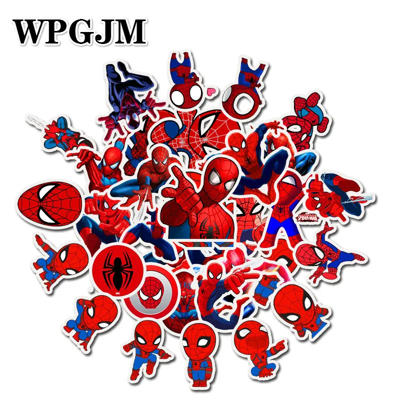 35Pcs Marvel Anime Super Hero Spiderman Stickers Toy Waterproof Sticker Car Skateboard Suitcase Laptop Refrigerator
35Pcs Marvel Anime Super Hero Spiderman Stickers Toy Waterproof Sticker Car Skateboard Suitcase Laptop Refrigerator