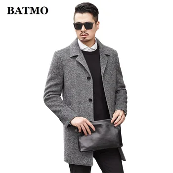 BATMO 2020 new arrival winter wool casual trench coat men,men's wool jackets+duck down liner,20A12
BATMO 2020 new arrival winter wool casual trench coat men,men's wool jackets+duck down liner,20A12