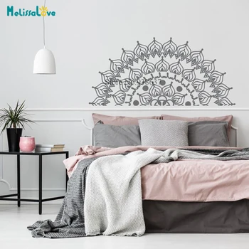 Half Mandala Wall Decal Bohemian Gypsy Decor Lotus Flower Home Bedroom Living Room Decor Removable Vinyl Wall Stickers BB927
Half Mandala Wall Decal Bohemian Gypsy Decor Lotus Flower Home Bedroom Living Room Decor Removable Vinyl Wall Stickers BB927