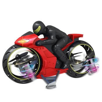 RC Children Flying Motorcycle Land Air Amphibious Vehicle Kids Remote Control Toy One Button Landing/Take-off/Return Kids Gift
RC Children Flying Motorcycle Land Air Amphibious Vehicle Kids Remote Control Toy One Button Landing/Take-off/Return Kids Gift