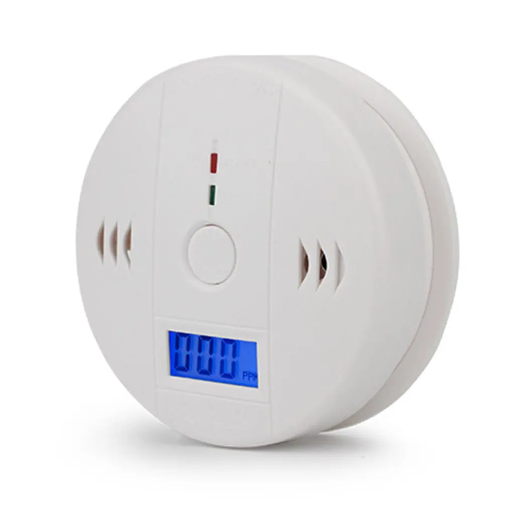 Home Security LCD Carbon Monoxide Poisoning Warning Alarm Detector Independent CO Gas Sensor 85dB Warning-up Alarm Detector
Home Security LCD Carbon Monoxide Poisoning Warning Alarm Detector Independent CO Gas Sensor 85dB Warning-up Alarm Detector