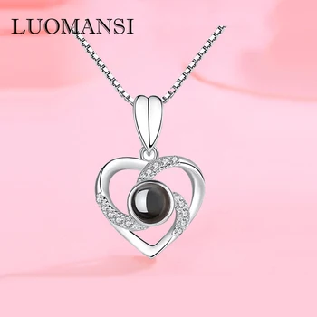 Luomansi 925 Sterling Silver Necklace + Love Heart Shaped Natural Peridot Gem Pendant joyería
Luomansi 925 Sterling Silver Necklace + Love Heart Shaped Natural Peridot Gem Pendant joyería