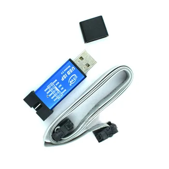 Drive-free belt shell 51 AVR microcontroller isp download line USBasp ISP programmer burner
Drive-free belt shell 51 AVR microcontroller isp download line USBasp ISP programmer burner