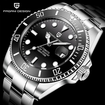PAGANI DESIGN Luxury Brand Men Automatic Watches Japan NH35A movement Stainless Steel Waterproof 100M Sapphire Glass Watch Men 
PAGANI DESIGN Luxury Brand Men Automatic Watches Japan NH35A movement Stainless Steel Waterproof 100M Sapphire Glass Watch Men