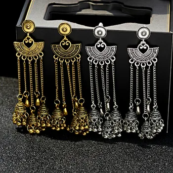 Indian and Nepalese Original Original Super Long Tassel Earrings Women Bohemian Nostalgic Earrings
Indian and Nepalese Original Original Super Long Tassel Earrings Women Bohemian Nostalgic Earrings