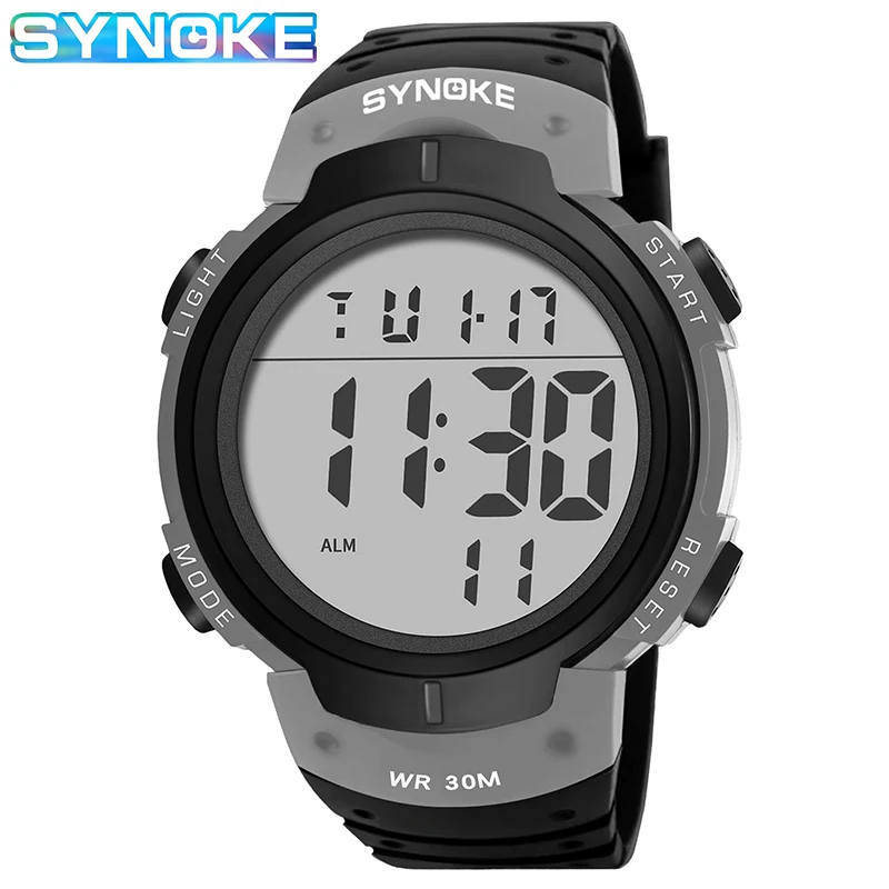 SYNOKE Men Digital Watch Alarm LED Watches Electronic Clock Large Dial Outdoor Waterproof Military Sports Watch For Men Watches
SYNOKE Men Digital Watch Alarm LED Watches Electronic Clock Large Dial Outdoor Waterproof Military Sports Watch For Men Watches