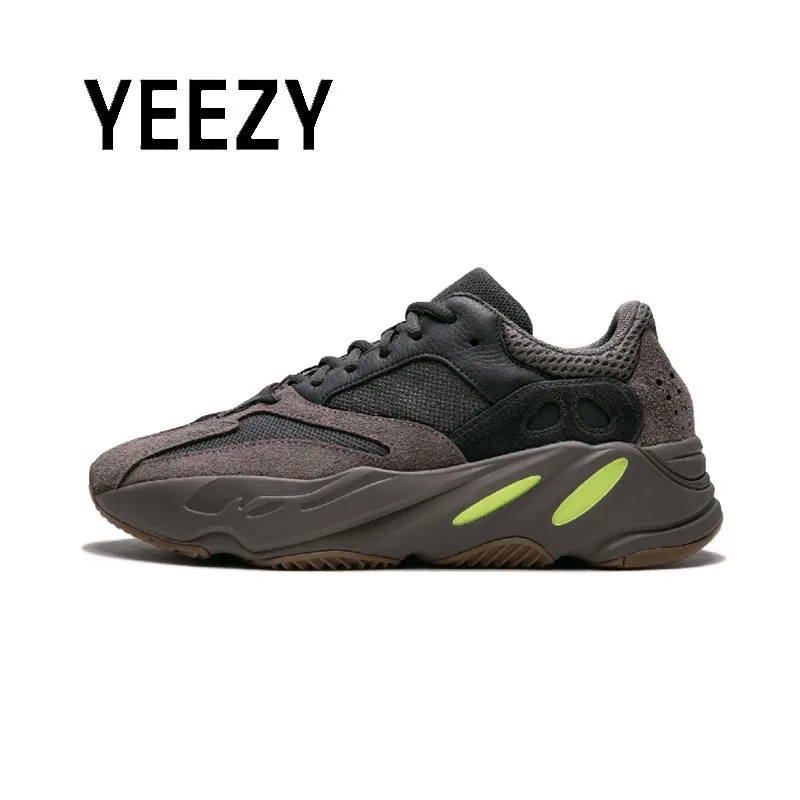 

2019 AD Yeezy Men 700 Mauve Salt Wave Runner Inertia Boost Kanye West Tennis Shoes For Male Outdoor Sport Yeezys Sneakers 36-45