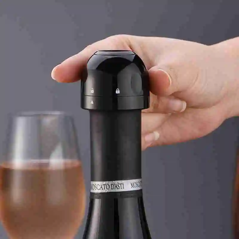 Silicone Sealed Champagne Stopper 2020 Red Wine Bottle Preserver Air Pump Vacuum Saver Retain Freshness Stopper Plug Tools
Silicone Sealed Champagne Stopper 2020 Red Wine Bottle Preserver Air Pump Vacuum Saver Retain Freshness Stopper Plug Tools