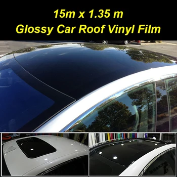 15m Glossy Car Skylight Film With Bubble Free Black Car Roof Vinyl Film Stickers Auto Protective Car styling Accessories
15m Glossy Car Skylight Film With Bubble Free Black Car Roof Vinyl Film Stickers Auto Protective Car styling Accessories