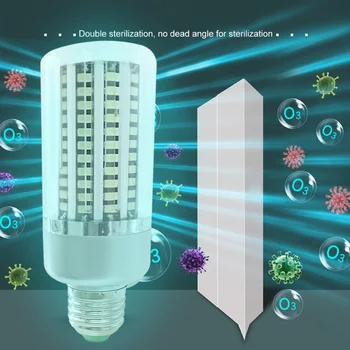 Led UVC Light Bulb UV Germicidal Lamp Sterilizer E26/E27 Corn Shape Light Disinfection light Clean Air Remove Remote control
Led UVC Light Bulb UV Germicidal Lamp Sterilizer E26/E27 Corn Shape Light Disinfection light Clean Air Remove Remote control