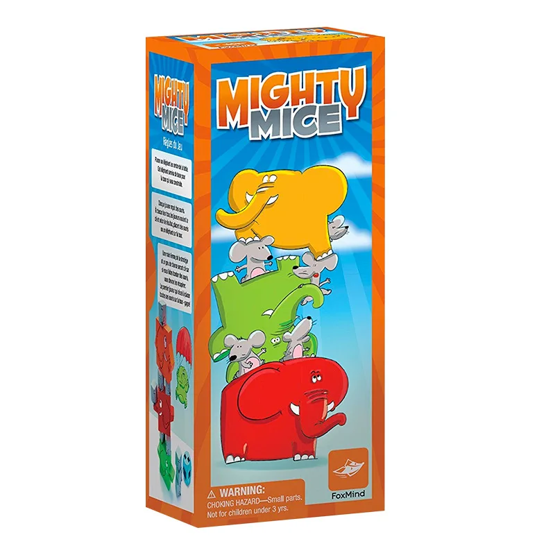 Foxmind Mouse Pyramid Jenga Children Building Stack-up Game Toy Mighty Mice
Foxmind Mouse Pyramid Jenga Children Building Stack-up Game Toy Mighty Mice