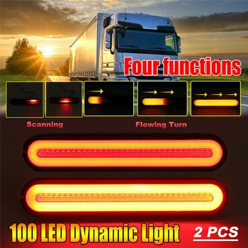 Rear LED Light 3000K DC12-30V Taillight Turn Signal Halo Ring Waterproof
Rear LED Light 3000K DC12-30V Taillight Turn Signal Halo Ring Waterproof