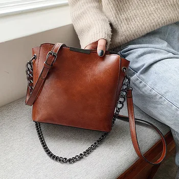 Women Shoulder Bag pu Leather Messenger Shoulder Bags For Daily Female Crossbody Bag Solid Color Bucket Bags 2020 Vintage
Women Shoulder Bag pu Leather Messenger Shoulder Bags For Daily Female Crossbody Bag Solid Color Bucket Bags 2020 Vintage