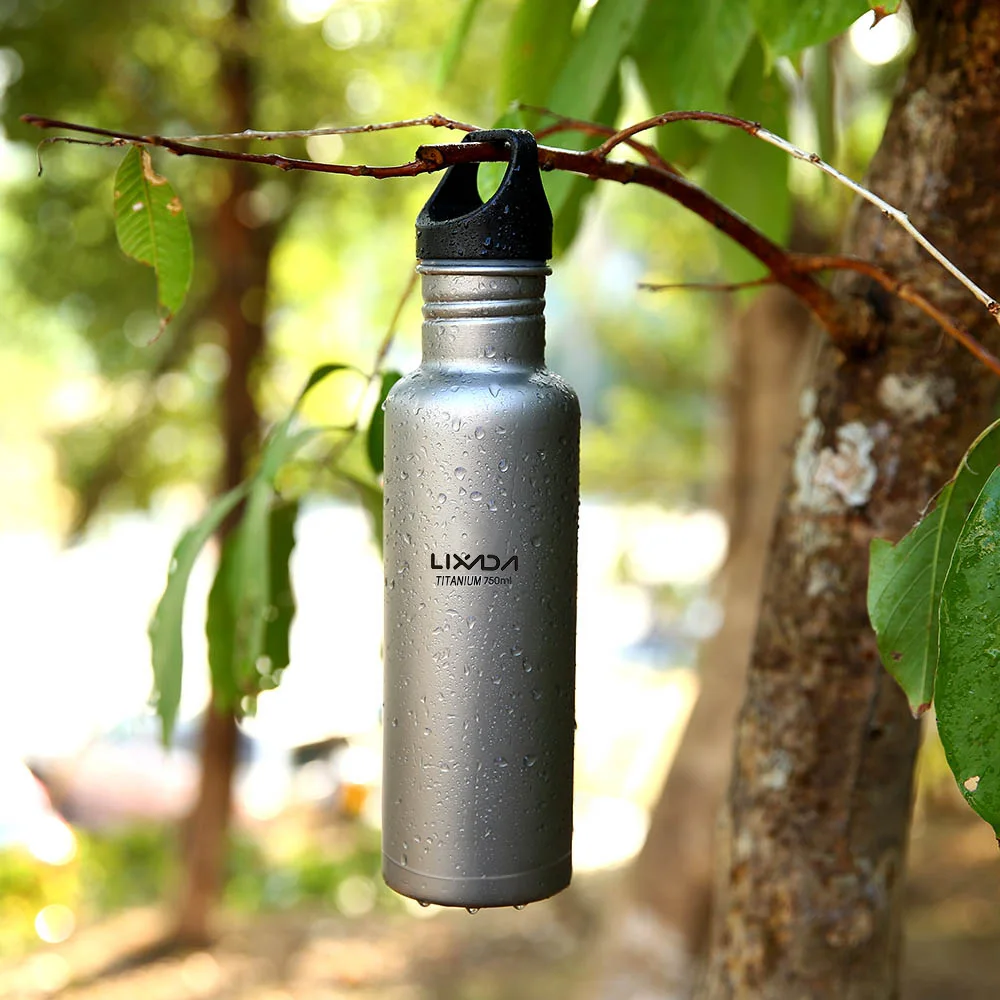 New Titanium Water Bottle + Extra Plastic Lid 500ml/750ml Outdoor Sports Water Flask Bottle Camping Tableware Cycling Kettle
New Titanium Water Bottle + Extra Plastic Lid 500ml/750ml Outdoor Sports Water Flask Bottle Camping Tableware Cycling Kettle