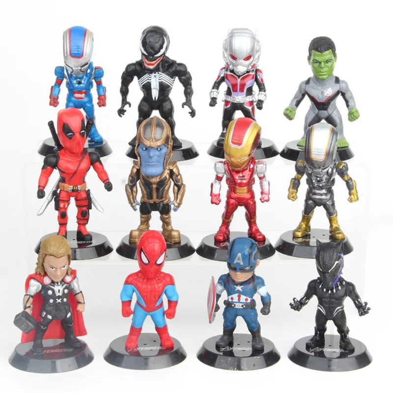 12pcs Avengers 3 Toy Model Doll Thanos Anti-Hulk Cake Decoration Ornaments Collection Model Party Decoration Kid Gift
12pcs Avengers 3 Toy Model Doll Thanos Anti-Hulk Cake Decoration Ornaments Collection Model Party Decoration Kid Gift