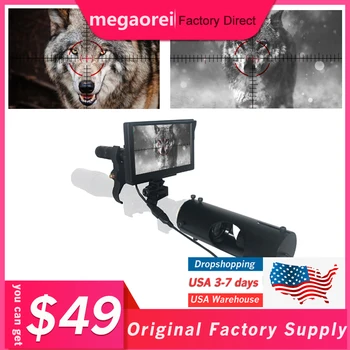 Megaorei Night Vision Scope Cameras Hunting Wildlife Trap Infrared LEDs Outdoor Waterproof Cameras
Megaorei Night Vision Scope Cameras Hunting Wildlife Trap Infrared LEDs Outdoor Waterproof Cameras