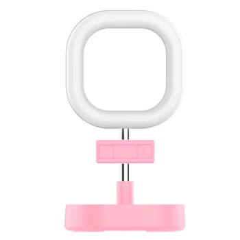 Telescopic Foldable Support LED Lamp with Cellphone Holder Selfie Fill Light 
Telescopic Foldable Support LED Lamp with Cellphone Holder Selfie Fill Light