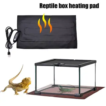 Reptile Heating Pad Timing Switch PU Heating Cloth Heat Mat Temperature Control Pet Warm Film Cushion
Reptile Heating Pad Timing Switch PU Heating Cloth Heat Mat Temperature Control Pet Warm Film Cushion