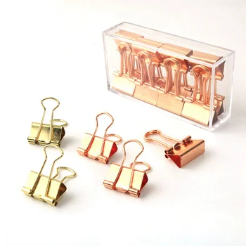 12 Pcs/Set Rose Gold Long Tail Bill Clip Swallow Tail Clip Cute Office Accessories Binder Clip Metal Clip Accessories
12 Pcs/Set Rose Gold Long Tail Bill Clip Swallow Tail Clip Cute Office Accessories Binder Clip Metal Clip Accessories
