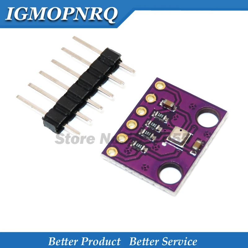 BME280 3.3 Digital Barometric Pressure Altitude Sensor High Precision Atmospheric Module for BME280 -3.3
BME280 3.3 Digital Barometric Pressure Altitude Sensor High Precision Atmospheric Module for BME280 -3.3