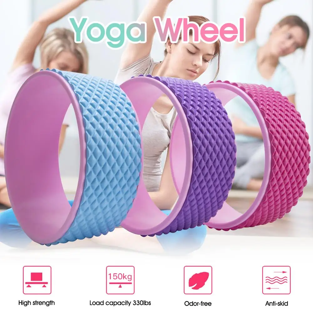 Yoga Wheel Stretching Circle Comfortable Non-Slip Padding Back Training Tool Home Workout Wheel Waist Shape Pilates Wheel
Yoga Wheel Stretching Circle Comfortable Non-Slip Padding Back Training Tool Home Workout Wheel Waist Shape Pilates Wheel