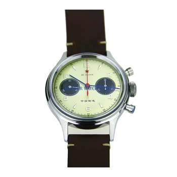 Red Star Mechanical Chronograph For Seagull 1963 ST1901 Movement Mens Pilot Watch Flieger B-UHR Handwinding Military Panda Ivory
Red Star Mechanical Chronograph For Seagull 1963 ST1901 Movement Mens Pilot Watch Flieger B-UHR Handwinding Military Panda Ivory