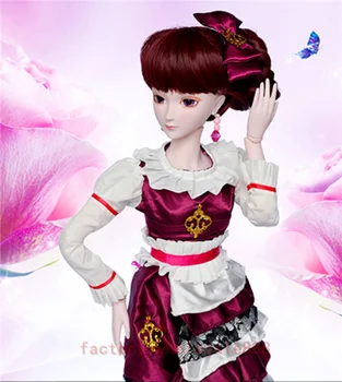 2019 Ball Jointed Dolls 1/3 BJD Dolls Female Eyes Free Face Make Up Full Set Clothes Girls Toys Gift
2019 Ball Jointed Dolls 1/3 BJD Dolls Female Eyes Free Face Make Up Full Set Clothes Girls Toys Gift