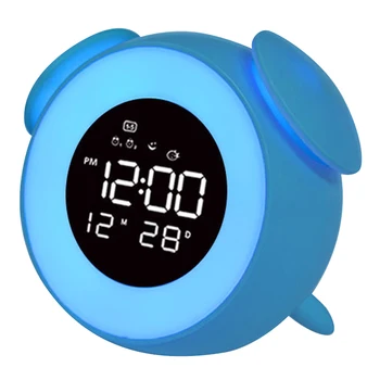 XNCH Sunset Mode & Wakeup Mode LED Alarm Clock Adjustment Digital Built-In 25 Music Alarm With Snooze Mode Bedside Ambient Light
XNCH Sunset Mode & Wakeup Mode LED Alarm Clock Adjustment Digital Built-In 25 Music Alarm With Snooze Mode Bedside Ambient Light