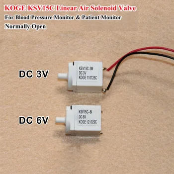 N/O Normally Open Blood Pressure Monitor Exhaust Air valve DC 3V 6V KOGE KSV15C Small Mini Electric Linear Solenoid Valve
N/O Normally Open Blood Pressure Monitor Exhaust Air valve DC 3V 6V KOGE KSV15C Small Mini Electric Linear Solenoid Valve
