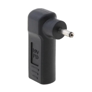 90 Degree USB-C Type-C Female to 3.0x1.1mm DC Male Plug Adapter Power Converter for Laptop Tablet Computer Use
90 Degree USB-C Type-C Female to 3.0x1.1mm DC Male Plug Adapter Power Converter for Laptop Tablet Computer Use