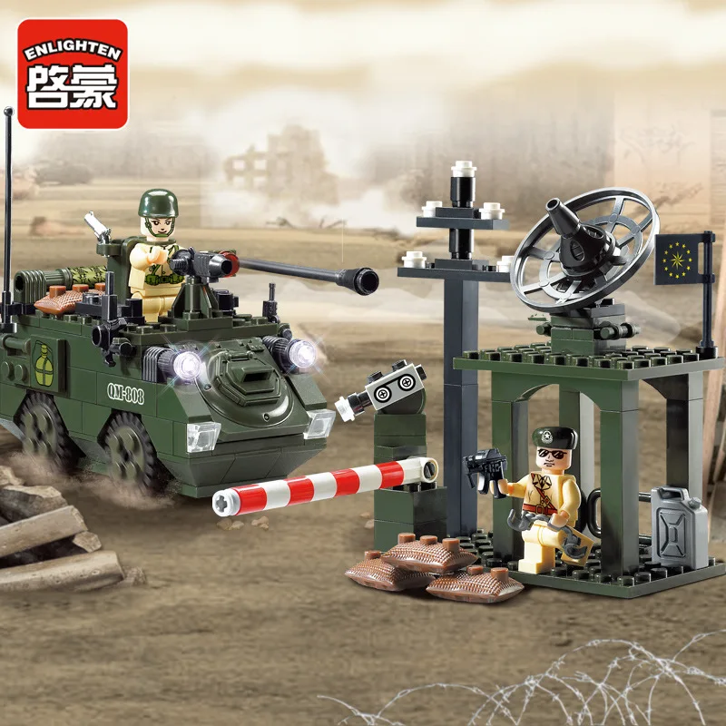 ENLIGHTEN Building Blocks Assembled Building Blocks Military Educational Toy 6-12-Year-Old Children Fight Inserted Military Mode
ENLIGHTEN Building Blocks Assembled Building Blocks Military Educational Toy 6-12-Year-Old Children Fight Inserted Military Mode