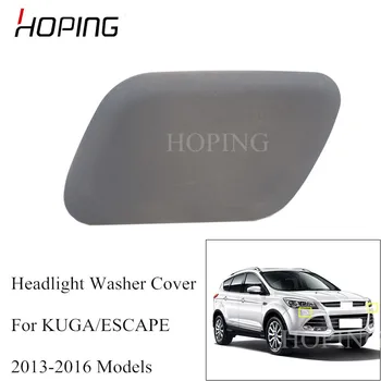 Hoping Auto Headlight Headlamp Washer Cover For Ford KUGA Escape 2013 2014 2015 2016 Head light Water Spray Jet Cap Cover 
Hoping Auto Headlight Headlamp Washer Cover For Ford KUGA Escape 2013 2014 2015 2016 Head light Water Spray Jet Cap Cover