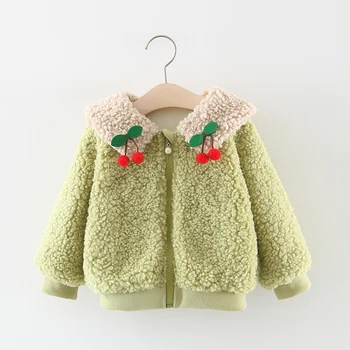 Winter New Baby Girls Coat Cute Cherry Soft Comfortable Warm Jacket Baby Clothes Infant Toddler Coat Casual Girl Outerwear
Winter New Baby Girls Coat Cute Cherry Soft Comfortable Warm Jacket Baby Clothes Infant Toddler Coat Casual Girl Outerwear