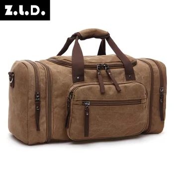 Durable Quality High Density 16 Oz Canvas Men's Travel Bags Trend Large Capacity Shoulder Bag Leisure Luggage Handbag
Durable Quality High Density 16 Oz Canvas Men's Travel Bags Trend Large Capacity Shoulder Bag Leisure Luggage Handbag