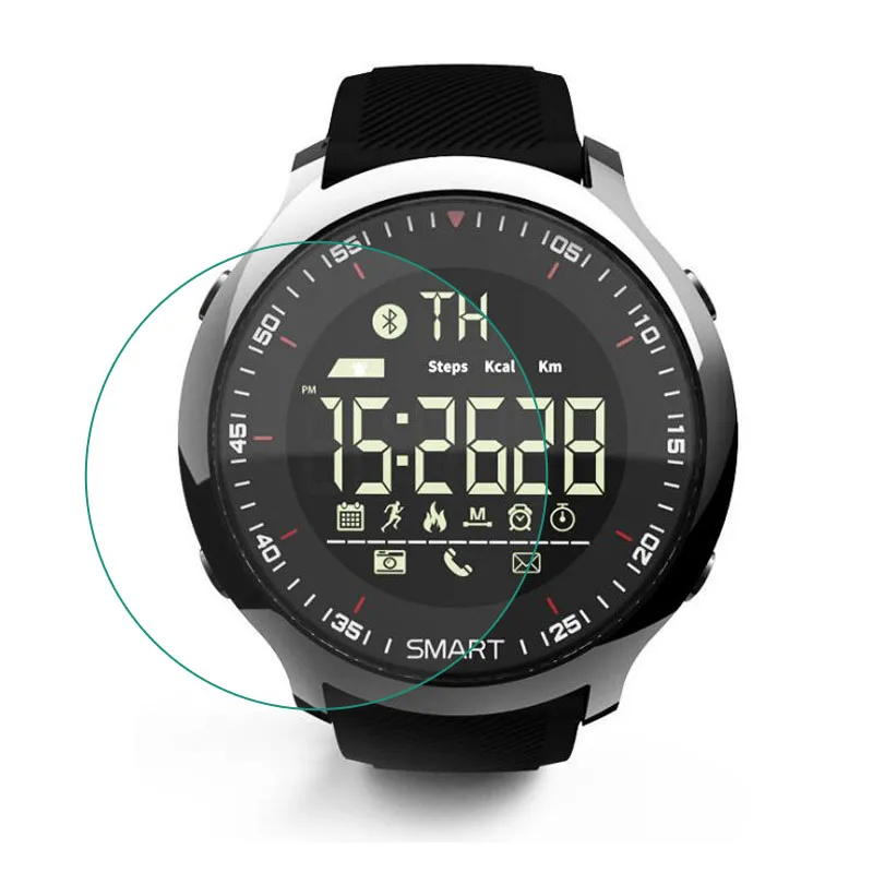 Smartwatch Tempered Glass Protective Film Clear Guard For LOKMAT MK18 Bluetooth Smart Watch LCD Display Screen Protector Cover
Smartwatch Tempered Glass Protective Film Clear Guard For LOKMAT MK18 Bluetooth Smart Watch LCD Display Screen Protector Cover