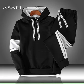 Men/Women Hoodie Sweatshirt Pullover Hooded Sets Sport Suit Tracksuit 2 Piece Hoodies & Sweatpants Autumn Winter Mens Clothing
Men/Women Hoodie Sweatshirt Pullover Hooded Sets Sport Suit Tracksuit 2 Piece Hoodies & Sweatpants Autumn Winter Mens Clothing
