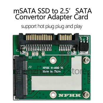 Universal mSATA Mini SSD to 2.5 inch SATA 22-Pin Converter Adapter card for Windows2000/XP/7/8/10/Vista Linux Mac 10 OS New
Universal mSATA Mini SSD to 2.5 inch SATA 22-Pin Converter Adapter card for Windows2000/XP/7/8/10/Vista Linux Mac 10 OS New