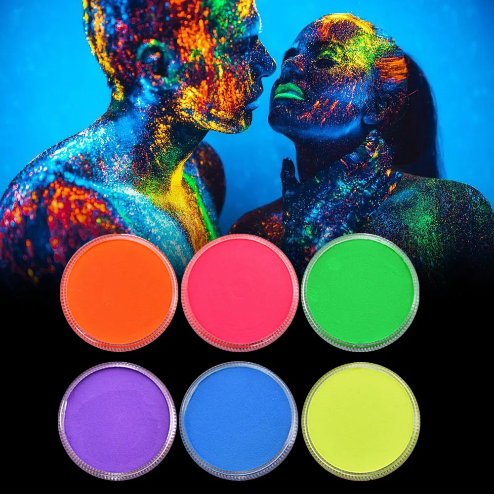 30g Washable Face Body Paint Pigment for Kids Adults Festivals Carnivals Cosplay Luminous Face Painting Pigment Body UV Paint
30g Washable Face Body Paint Pigment for Kids Adults Festivals Carnivals Cosplay Luminous Face Painting Pigment Body UV Paint