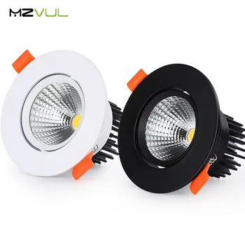 Dimmable LED Downlight AC110V 220V 5W 9W12W Recessed Ceiling downlight LED Recessed Ceiling lamp Spot light For home lights
Dimmable LED Downlight AC110V 220V 5W 9W12W Recessed Ceiling downlight LED Recessed Ceiling lamp Spot light For home lights