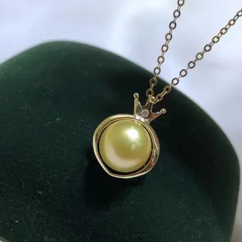 Fine Jewelry Pendant Accessories 18k Gold Jewelry Real Gold Blank Pendant Base,No Pearl No Chain
Fine Jewelry Pendant Accessories 18k Gold Jewelry Real Gold Blank Pendant Base,No Pearl No Chain