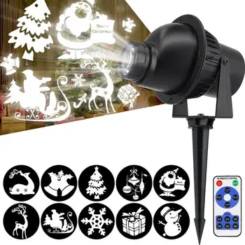 Snowflake Laser Light Christmas LED Projector IP65 Waterproof Spotlight Night Landscape Light with Controller EU/US/AU/UK Plug
Snowflake Laser Light Christmas LED Projector IP65 Waterproof Spotlight Night Landscape Light with Controller EU/US/AU/UK Plug
