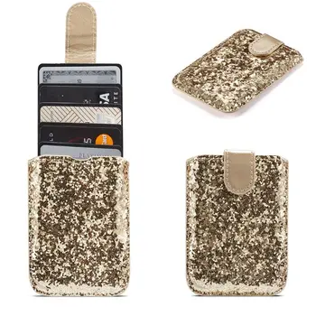 RFID Blocking 5 Pull Credit Card Holder Universal Sequins Cell Phone Wallet Case Stick Adhesive
RFID Blocking 5 Pull Credit Card Holder Universal Sequins Cell Phone Wallet Case Stick Adhesive